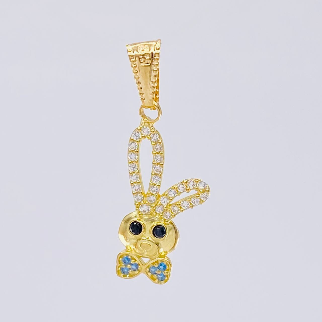 Dije Rostro Conejo 1.15 g / 2.7 cm Oro Amarillo 18K