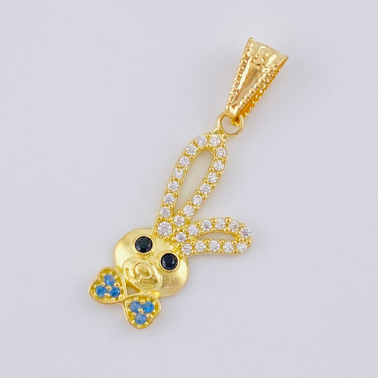 Dije Rostro Conejo 1.15 g / 2.7 cm Oro Amarillo 18K