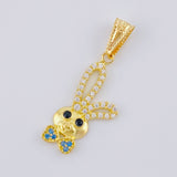 Dije Rostro Conejo 1.15 g / 2.7 cm Oro Amarillo 18K