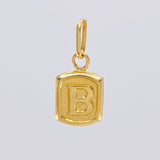 Dije Letra B 0.35 g / 1.4 cm Oro Amarillo 18K