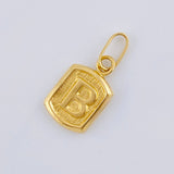 Dije Letra B 0.3 g / 1.4 cm Oro Amarillo 18K