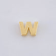 Herraje Letra W 0.4 g / 0.6 cm Oro Amarillo 18K