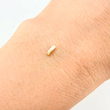 Herraje Letra I 0.15g / 0.3cm Oro Amarillo 18K