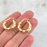 Candongas Deis 3.15gr / 2.3cm / Oro Amarillo 18K