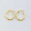 Candongas Kari 0.8gr / 1.6cm / Oro Amarillo 18K