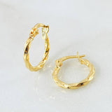 Candongas Kary 0.8gr / 1.5cm / Oro Amarillo 18K