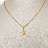 Set Cadena y Dije Lazo + Virgen Guadalupe 1.35gr / 50cm / Oro Amarillo 18K (Oferta) $