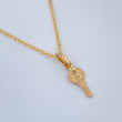 Set Cadena y Dije Lazo + Llave 1.4gr / 39.5cm / Oro Amarillo 18K (Oferta) $