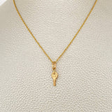 Set Cadena y Dije Lazo + Llave 1.4gr / 39.5cm / Oro Amarillo 18K (Oferta) $