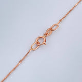 Set Cadena y Dije Veneciana + San Benito 1.65gr / 45.4cm / Oro Rosa 18K (Oferta) $