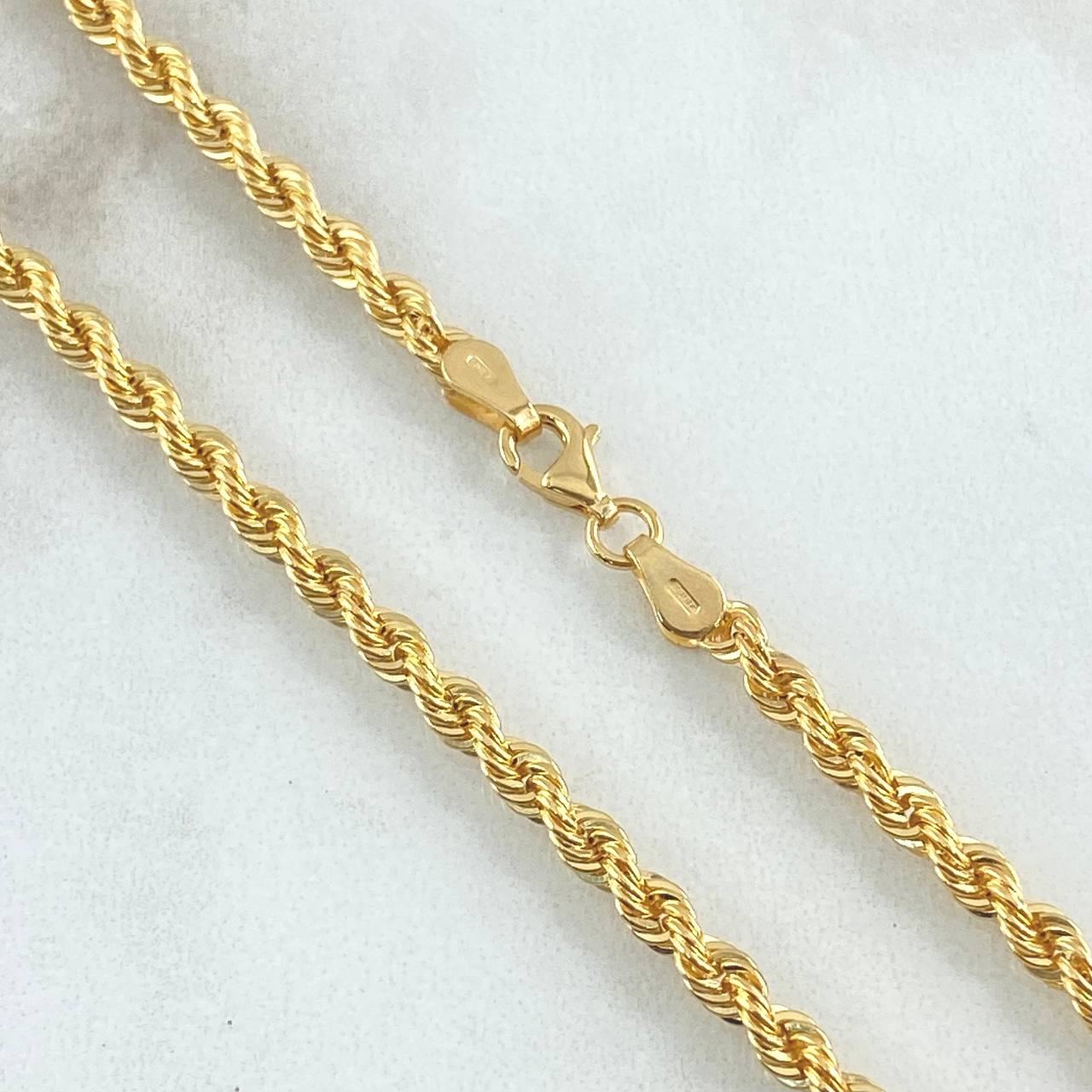 Cadena Lazo 7.8gr / 60cm / +3 Oro 18K
