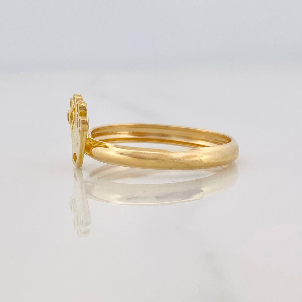 Anillo Corona 1.15g / T6 Oro Amarillo 18K