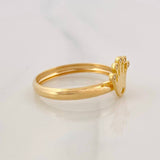 Anillo Corona 1.15g / T6 Oro Amarillo 18K