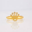 Anillo Corona 1.15g / T6 Oro Amarillo 18K