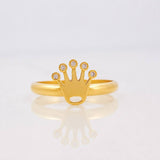 Anillo Corona 1.15g / T6 Oro Amarillo 18K