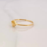 Anillo Corona 1.25g / T7 3/4 Oro Amarillo 18K