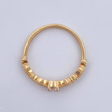 Anillo Solitario Churumbela 1.5gr / T7 1/4 / Oro 18K &