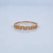 Anillo Corazones Intercalados 1.75gr / T8 1/4 / Oro 18K &