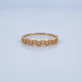 Anillo Corazones Intercalados 1.65gr / T6 3/4 / Oro 18K &