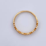 Anillo Corazones Intercalados 1.65gr / T6 3/4 / Oro 18K &