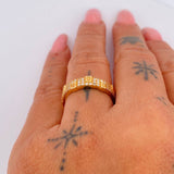 Anillo Tornillo 2.85gr / T7 3/4 / Oro 18K &