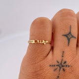 Anillo Amor 1.35gr / T6 1/4 / Oro 18K &