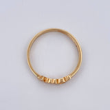 Anillo Amor 1.35gr / T6 1/4 / Oro 18K &