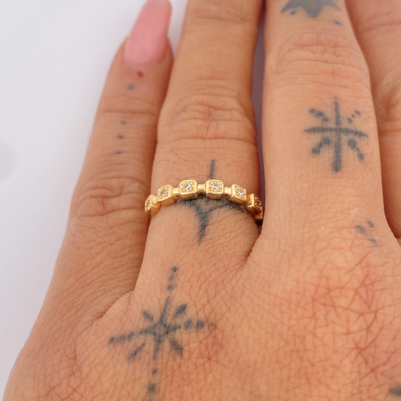 Anillo Churumbela 1.5gr / T6 / Oro 18K &