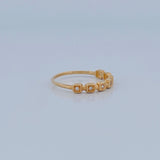 Anillo Churumbela 1.5gr / T6 / Oro 18K &