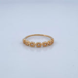 Anillo Churumbela 1.5gr / T6 / Oro 18K &