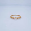 Anillo Solitario Churumbela 1.6gr / T7 1/4 / Oro 18K &