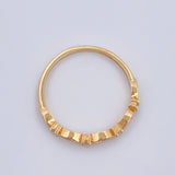 Anillo Solitario Churumbela 1.35gr / T6 1/4 / Oro 18K &
