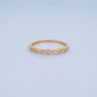 Anillo Solitario Churumbela 1.45gr / T7 1/2 / Oro 18K &