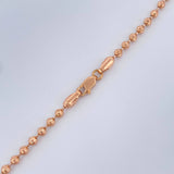 Cadena Militar 16.3gr / 61.5cm / Oro 18K $