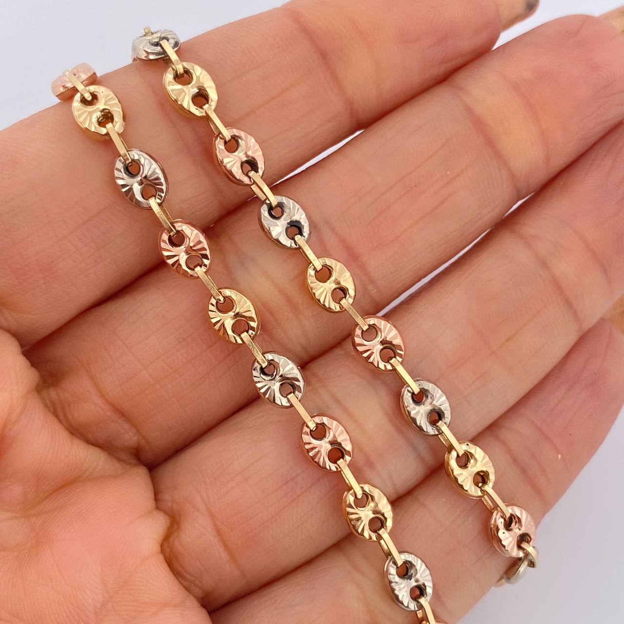 Cadena GC 10.5gr / 52cm / Oro 18K $