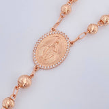 Rosario Virgen Milagrosa 25.65gr / 62cm / Oro 18K $