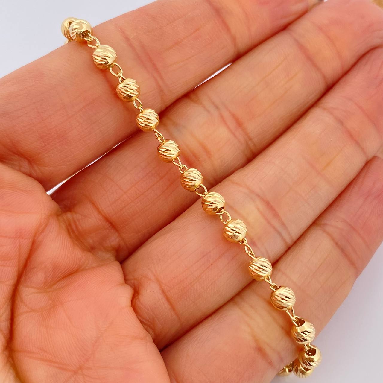 Pulso Militar 3.8gr / 19cm / Oro 18K $