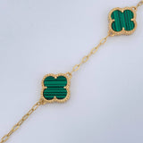 Pulso Trebol Aro Seguido 5.35gr / 20cm / Nac.Esp. Oro 18K $