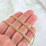 Cadena Cubana 10.85gr / 60cm / +1 Oro 18K