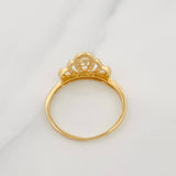 Anillo Corona 15´s 1.65g / T7 Oro Amarillo 18K