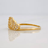 Anillo Corona 15´s 1.65g / T7 Oro Amarillo 18K