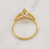 Anillo Corona 2.35g / T6 1/2 Oro Amarillo 18K