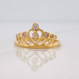 Anillo Corona 2.35g / T6 1/2 Oro Amarillo 18K
