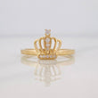 Anillo Corona 1.9g / T5 3/4 Oro Amarillo 18K