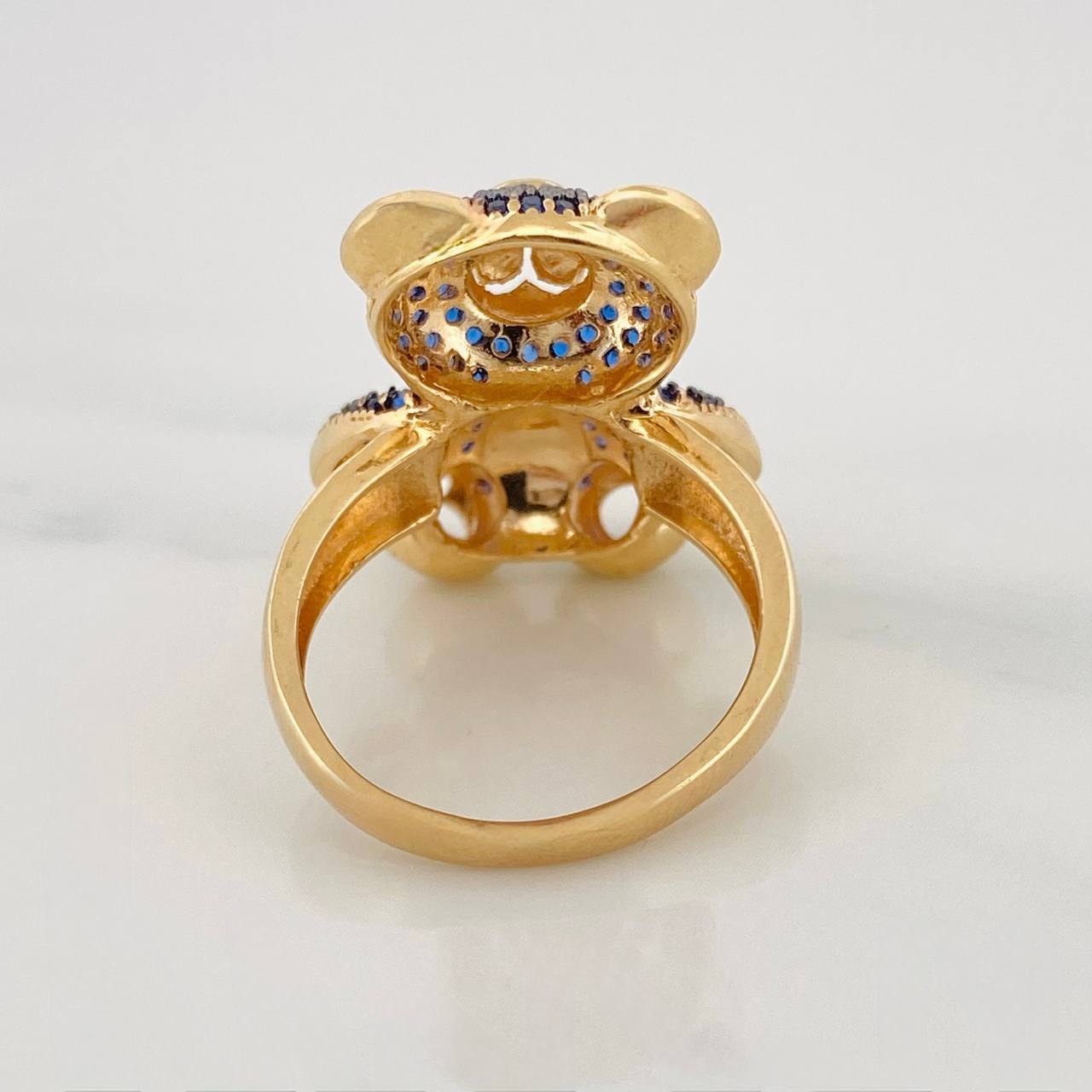 Anillo Oso 8.3g / T6 3/4 Oro Amarillo 18K