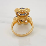 Anillo Oso 8.3g / T6 3/4 Oro Amarillo 18K