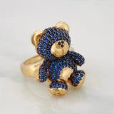 Anillo Oso 8.3g / T6 3/4 Oro Amarillo 18K