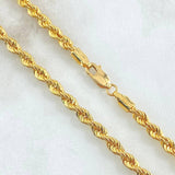 Cadena Lazo 8.25gr / 60cm / +3 Oro 18K