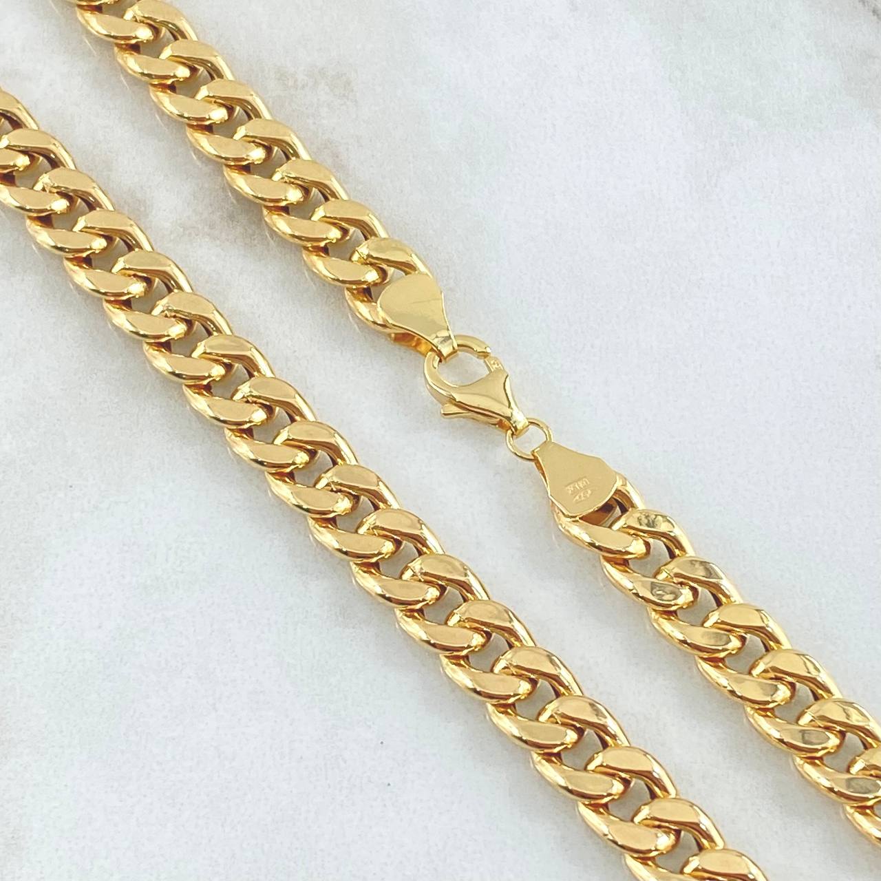 Cadena Cubana 14.2gr / 60cm / +1 Oro 18K
