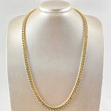 Cadena Cubana 14.2gr / 60cm / +1 Oro 18K
